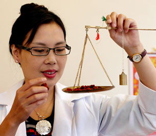 Acupuncture makes a dream come true.